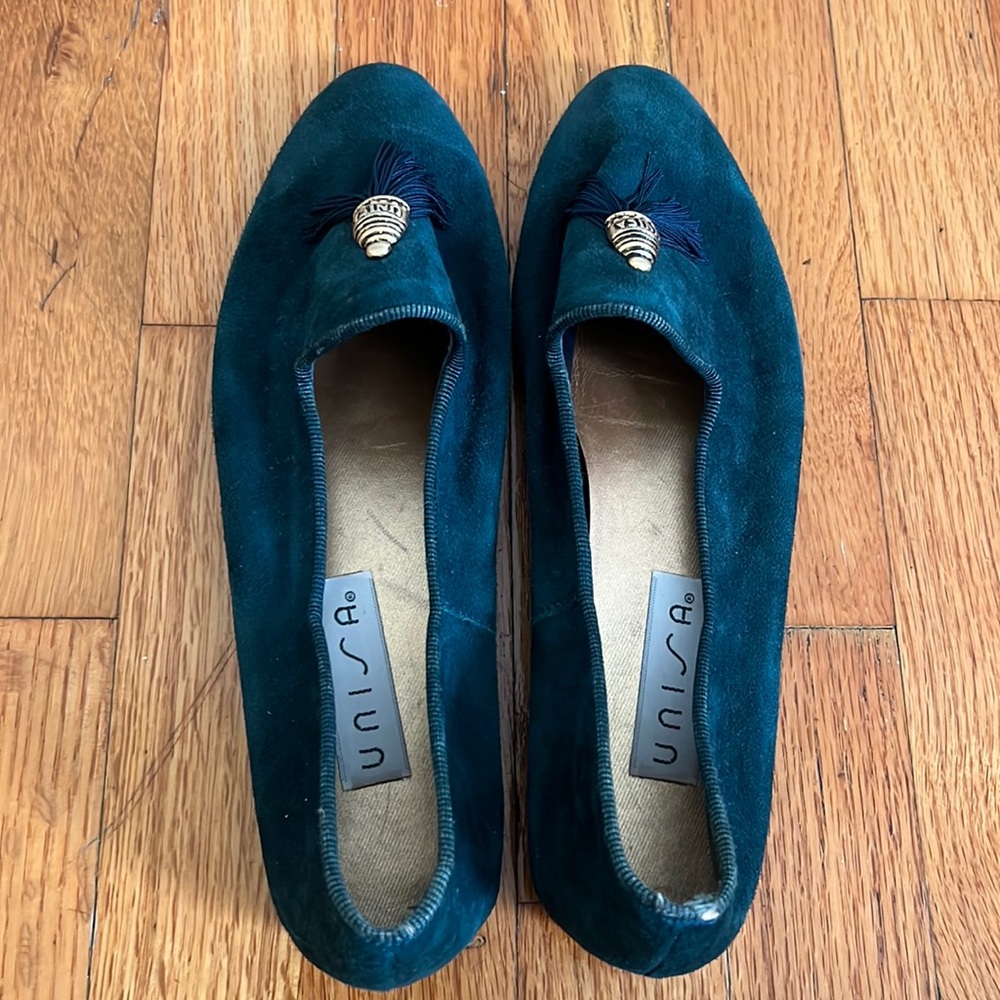 Unisa Vintage Green Ballet Flats 7